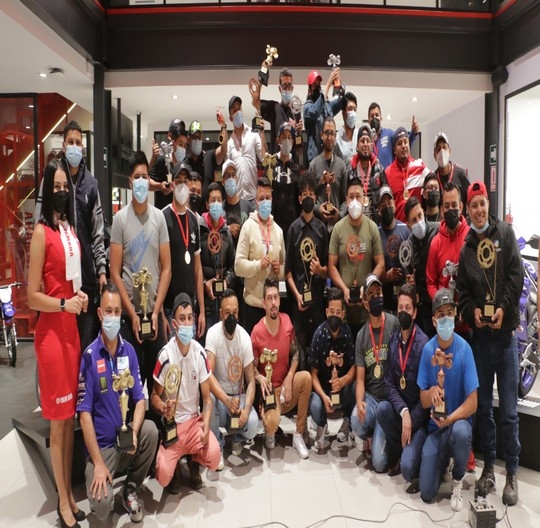 PREMIACI&Oacute;N SEGUNDA FECHA COPA YAMAHA