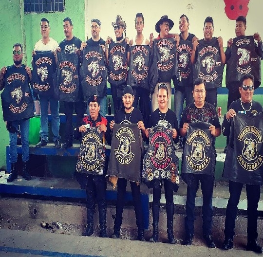 PE&Ntilde;A KLEE PIONERA EN WOLVES M.C. GUATEMALA