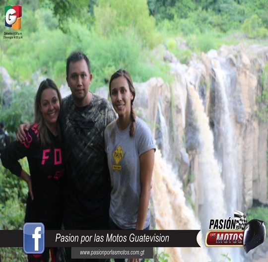 TRAVES&Iacute;A EXTREMA YAMAHA VISITA LAS CASCADAS LOS AMATES.