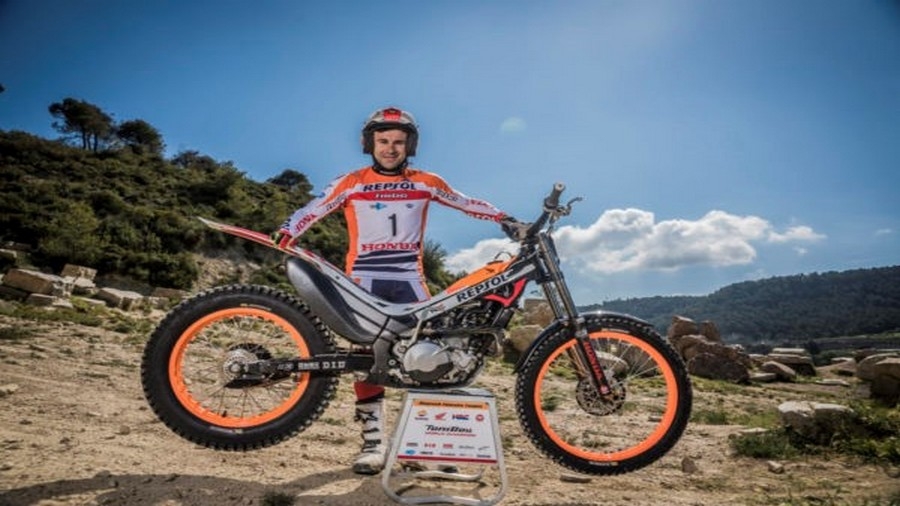 TONI BOU,PILOTO DE HONDA, SUMA 22 T&Iacute;TULOS COMO CAMPE&Oacute;N MUNDIAL DE TRIAL.